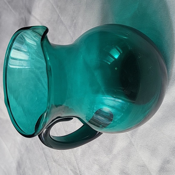 Vintage Other - Vintage Blown Glass Pitcher Pour Rare Collectible Glass